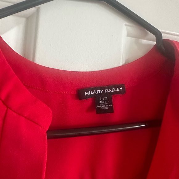 Bright red blouse - Picture 3 of 3